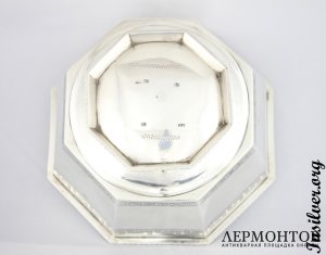 Ваза Иоганн Прагст. Серебро 84. Россия