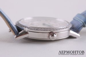 Часы женские наручные Jaeger-LeCoultre Rendez-Vous. 64 бриллианта, сталь.