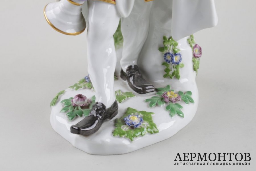 Фигура Музыкант с волынкой. Германия, MEISSEN, 1934 - 1941 гг.