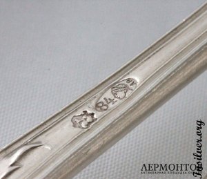 Столовый сервиз Radke. Серебро 84. Российская империя
