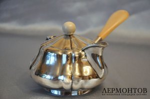 Кофейник-турка. Серебро 84 пробы. Российская империя