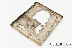 Оклад для иконы Господь Вседержитель. Россия, мастер Бородулин М., 1842 год. Серебро.