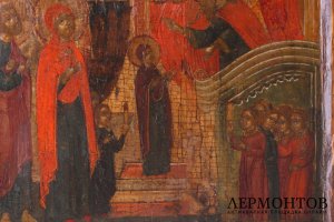 Икона Введение во Храм Святой Богородицы. Ярославль, 17 в.