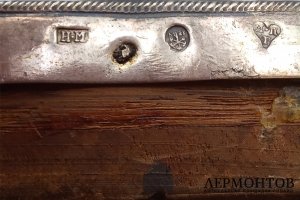 Икона Богоматерь Толгская. Ярославская школа. Икона в серебряной басме. XVIIIв.