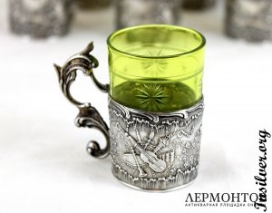 Ликерный набор Slisonki. Серебро 950. Франция.