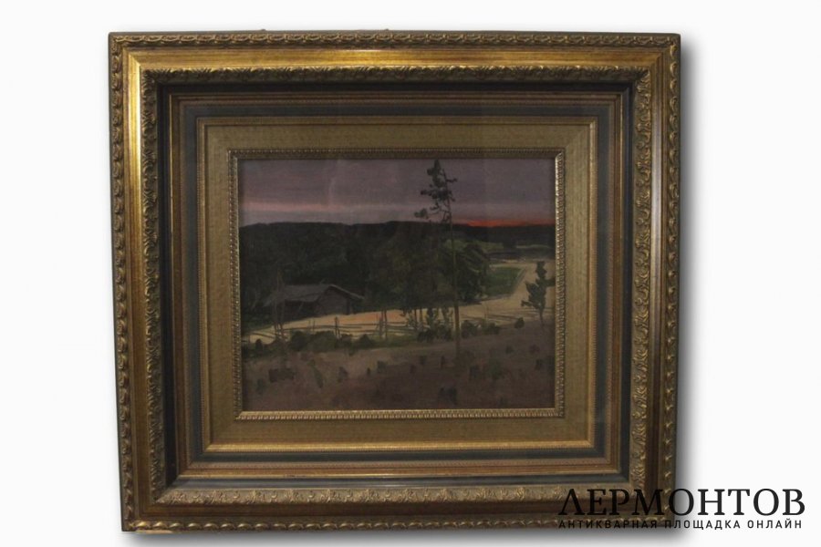 Картина. Столица Е.И. Пейзаж, 1960-е годы.