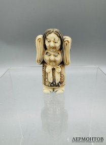 Нэцкэ. Кость, резьба, Япония, 19 век