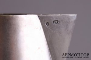 Молочник. Серебро 84 пробы. Россия, Москва, мастерская Соколова В.Т.