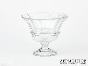 Ваза. Стекло, Чехословакия, середина XX века