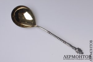 Ложка для варенья. Серебро 875. СССР
