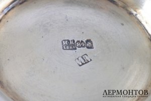 Сахарница. Серебро 84. Российская империя