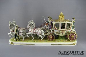 Фарфоровая композиция. Германия, начало ХХ века.