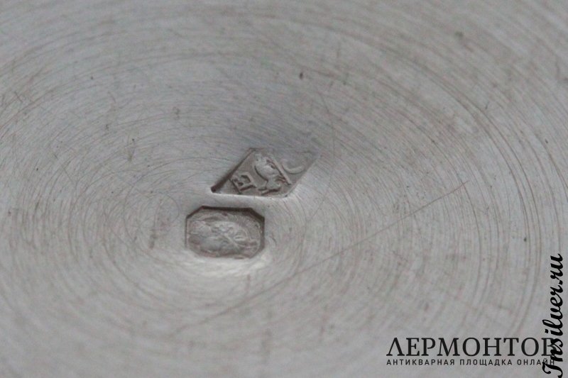 Кофейная пара Ernest COMPÈRE. Серебро 950. Франция
