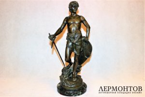 Скульптура Галльский воин. Бронза. Antoine Bofill. Франция