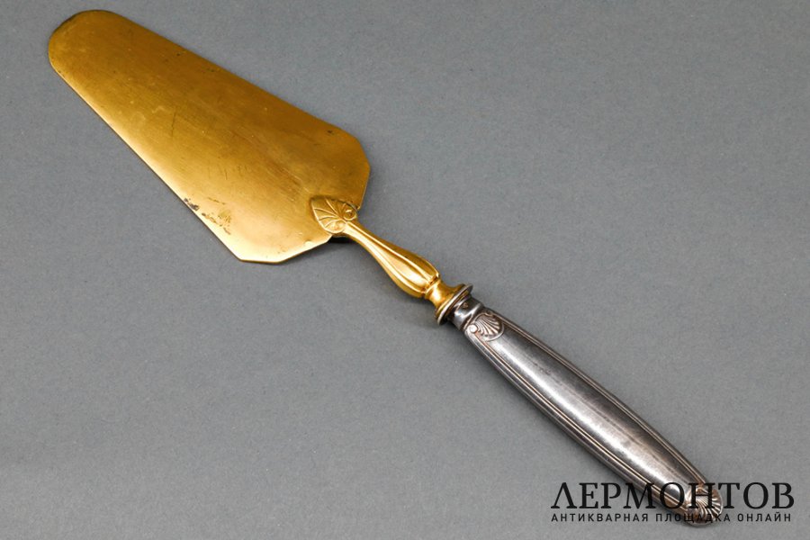 Лопатка для торта. Серебро 950 пр. Франция, 1880 - 1910е гг.