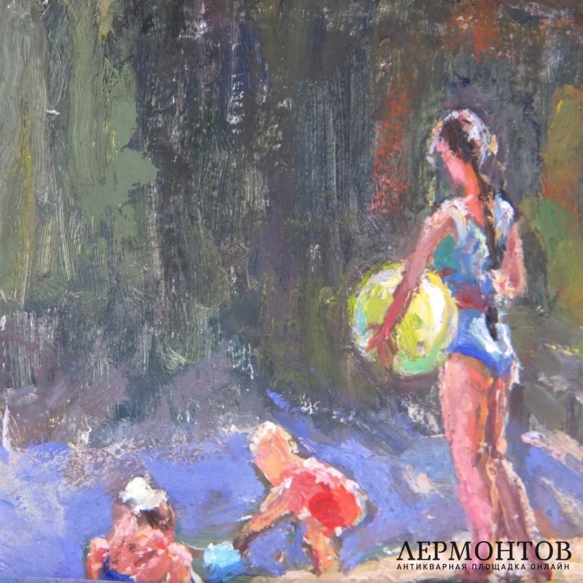 Картина. Летний день. П.М. Супонин 