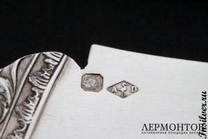 Набор для закусок A. Debain. Серебро 950. Франция
