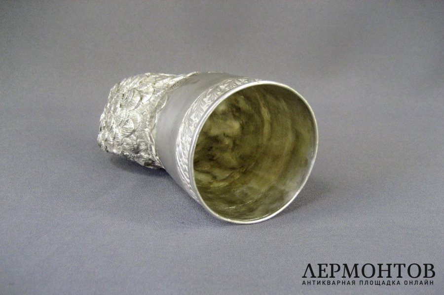 Кубок. Серебро 800 пробы. Литье, чеканка. Германия. Конец XIX в.