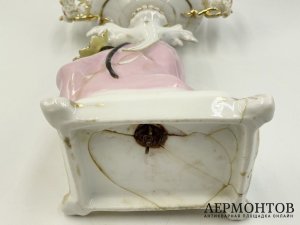 Статуэтка Восточная красавица. Россия, частный завод, 19 век. Фарфор, роспись.