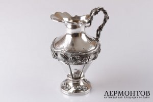 Кувшин для воды и вина. Серебро 916 пробы. Португалия