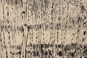 Картина Пименов Ю.И. Березовая роща. 1970 г.