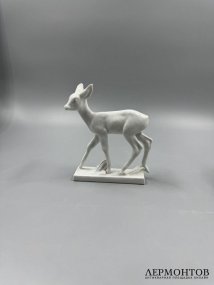 Статуэтка «Оленёнок». Фарфор, Meissen, Германия, 20 век