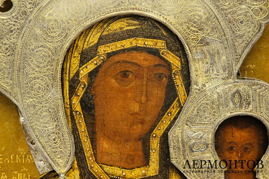 Экспертиза. Икона. Богоматерь Смоленская. Россия, живопись сер. XVII в.  Темпера. 