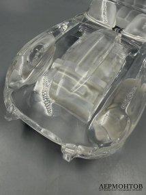 Модель автомобиля «Jaguar E-Type». Хрусталь, Daum, Франция, конец 20 века