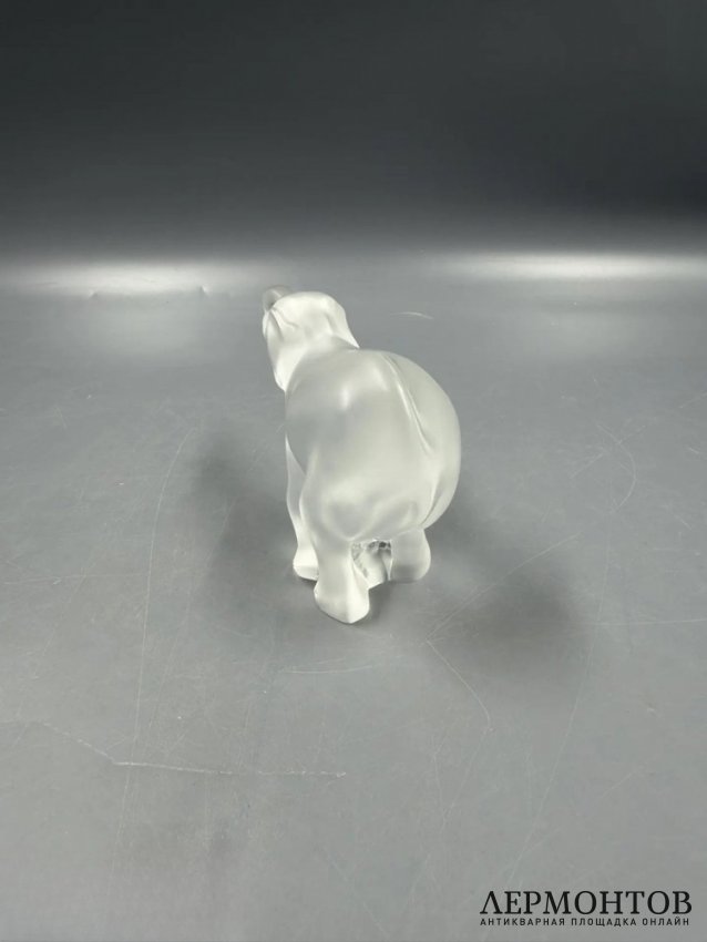 Статуэтка «Слонёнок». Хрусталь, Lalique, Франция