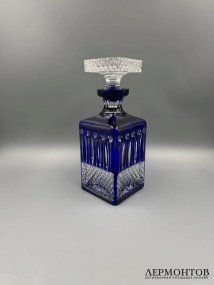 Штоф из коллекции «Xenia». Цветной хрусталь, Faberge, современная работа