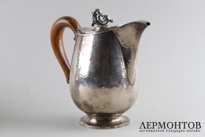 Чайно-кофейный сервиз в стиле art deco. Серебро 800 пробы. Италия, 1935-45 гг.