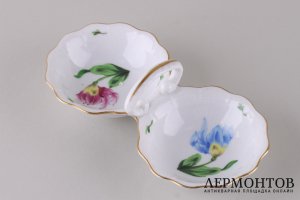 Менажница. Венгрия, мануфактура Herend, 1976 г. Фарфор, роспись.