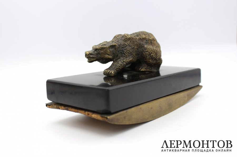 Промокашка Медведь. Россия, 1880-1890-е гг.
