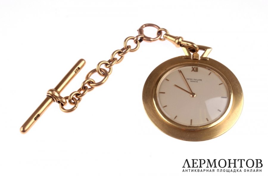 Открытые карманные часы Patek Philippe. Золото 750. Швейцария