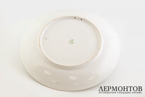 Настенное блюдо Жницы. Российская Империя, Товарищество Кузнецова, 1889-1917 г.