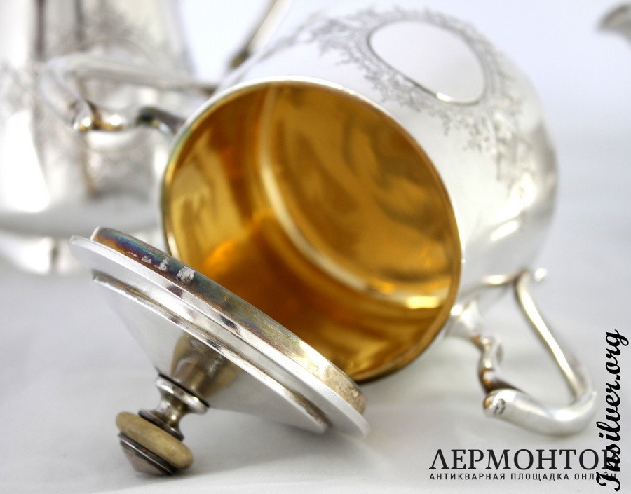 Чайный сервиз. Серебро 84. Россия