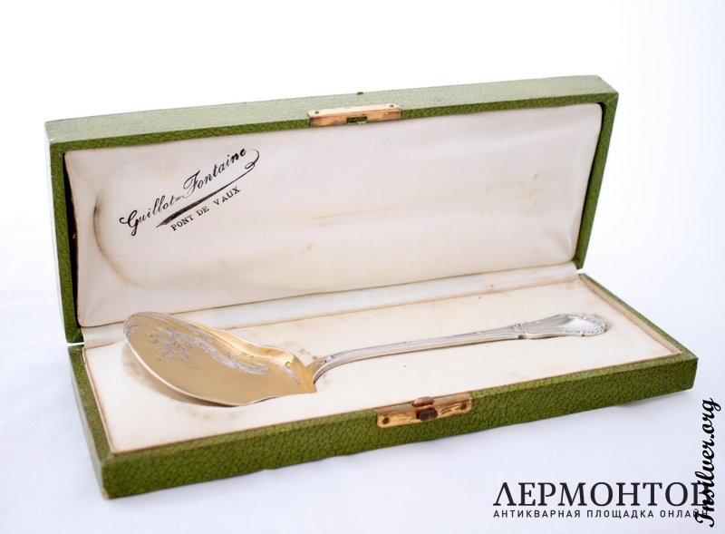 Лопатка Henri Soufflot. Серебро 950. Франция