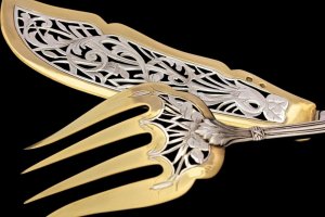 Сервировочный набор Fouquet-Lapar. Серебро 950. Франция