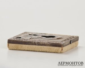 Икона дорожная «Святитель Николай Чудотворец». Серебро, современная работа
