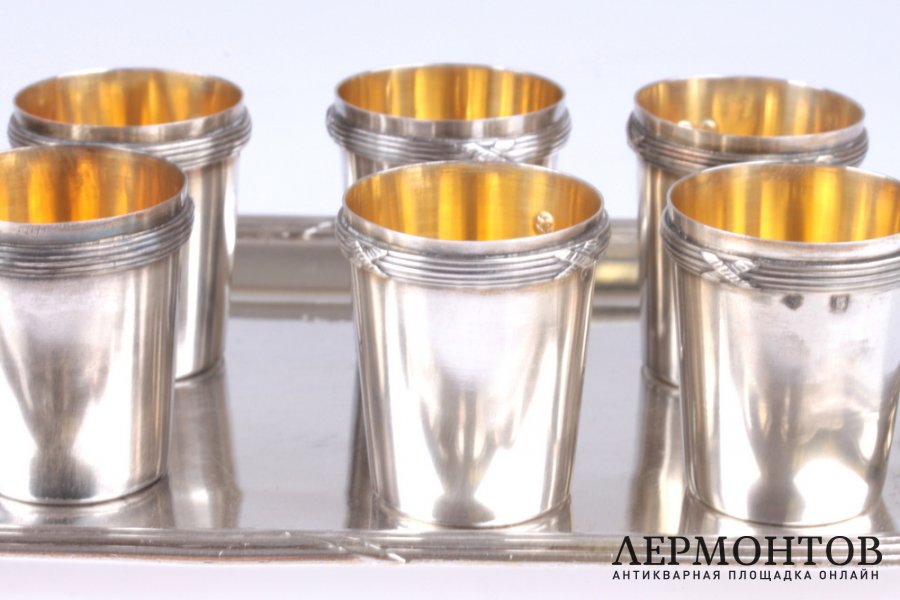 Ликерный набор. Серебро 950. Франция