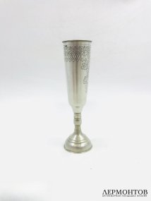 Фужер для шампанского. Серебро 84 пробы, Россия, 1890 год