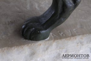 Скульптура Тигр. Франция, Париж, автор модели A.-L. Barye, 2 пол. 19 в. Бронза.