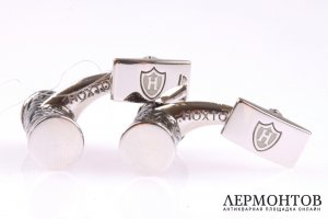 Запонки Hoxton. Серебро 925. Англия