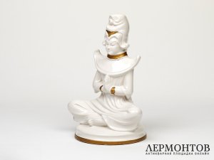 Статуэтка «Сидящий Будда». Керамика, Италия, вторая половина XX века