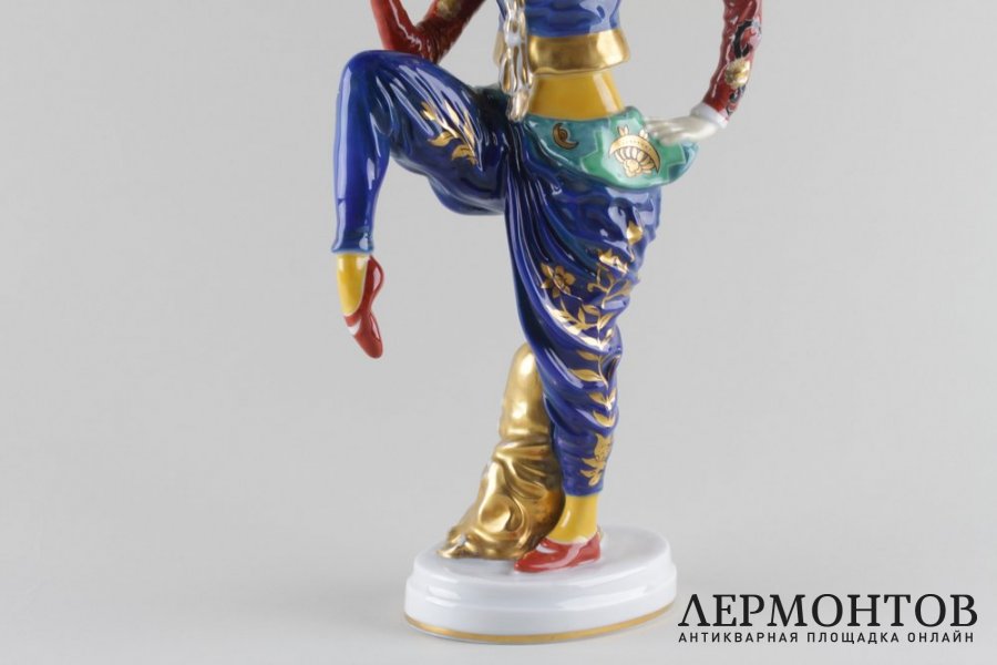 Статуэтка Танцовщица в стиле Ар Деко. Rosenthal, Constantin Holzer-Defanti, 1920-30 г