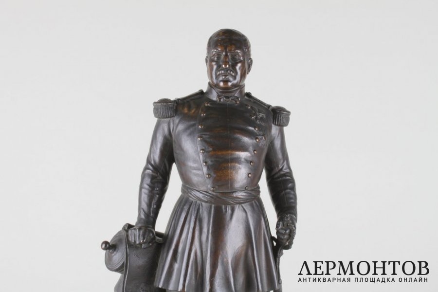 Скульптура Генерал Пелисье. Бронза, Франция, 1856 год.