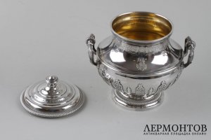 Чайный и кофейный сервиз Bointaburet. Серебро 950 пробы. Франция, конец XIX в.