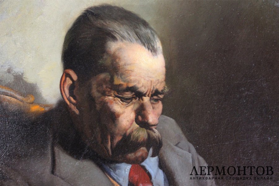 Картина. Портрет М. Горький. Яковлев Василий Николаевич. Холст, масло. 1940-е гг.