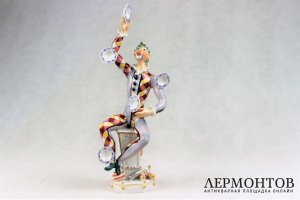  Скульптура. Жонглер. Фарфор. Мейсен. Германия