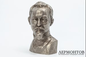 Бюст Феликса Эдмундовича Дзержинского. СССР, ск. О. С. Ключкин, 1970-1980 гг. Металл.
